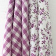 Cotton Vichy Check Seersucker – 1 cm, Violet