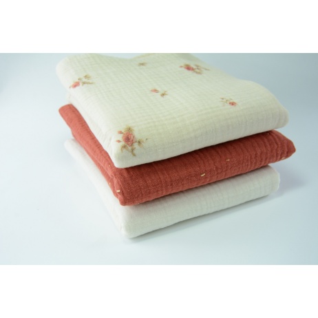 Fabric bundles No. 196 XY 60 cm II quality double gaze