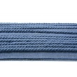 Navy 6mm Cotton Cord with ribbon