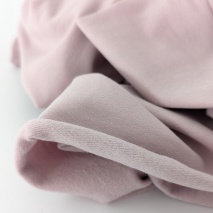 French terry, brushed, powdery heather, 280g/m2