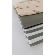 French terry, brushed, green, 280g/m2