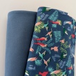 Dzianina dresowa, drapana, jeans, 280g/m2