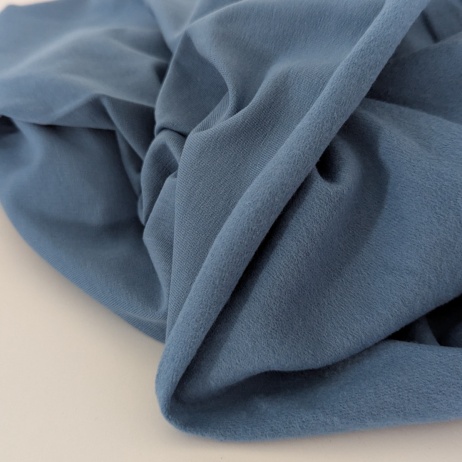 Dzianina dresowa, drapana, jeans, 280g/m2