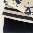 French terry, brushed, navy, 280g/m2