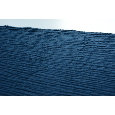 Double gauze 100% cotton plain navy
