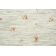 Double gauze 100% cotton retro roses on a vanilla background DC