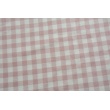 Flannel check, powder pink