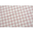 Flannel check, powder pink