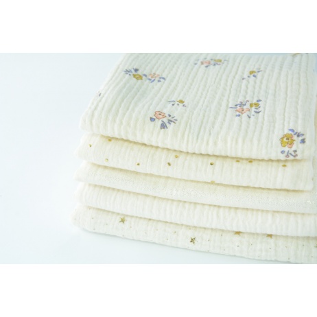 Fabric bundles No. 2670 AB 30cm, double gauze Fabric bundles No. 2670 AB 30cm, double gauze
