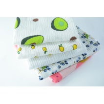 Fabric bundles No. 2961 AB 30cm double gauze