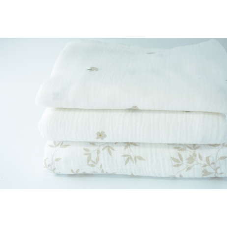 Fabric bundles No. 2351 AB 90cm, double gauze Fabric bundles No. 2351 AB 90cm, double gauze