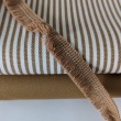 Canvas – Beige and White Stripes, 280 g/m²