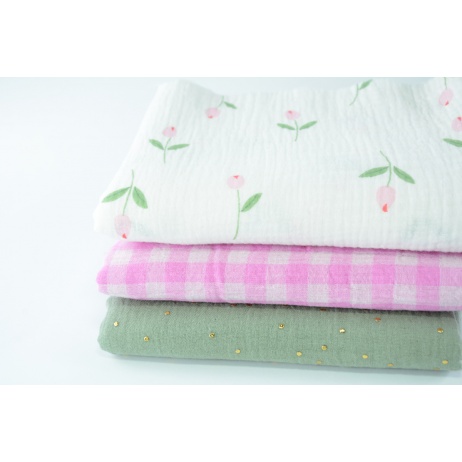Fabric bundles No. 2861 AB 50cm, double gauze Fabric bundles No. 2861 AB 50cm, double gauze