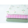 Fabric bundles No. 2861 AB 50cm, double gauze