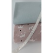 Cotton flannel, cloudy blue