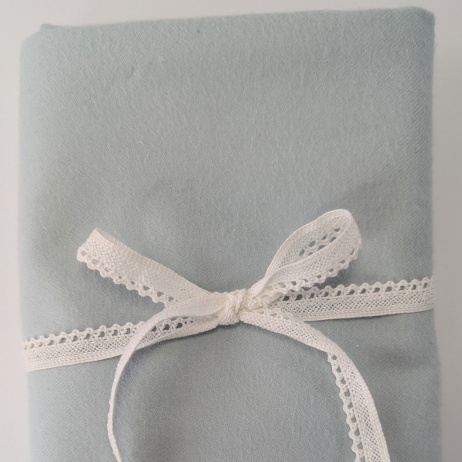 Cotton flannel, cloudy blue