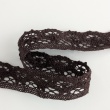 Koronka bawełniana 30mm, czekoladowy brąz T