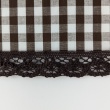 Cotton lace 30mm, brown T