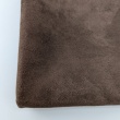 Brown stretch suede fabric