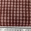 Seersucker – Brick & Pink Check