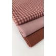 Seersucker – Brick & Pink Check