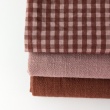 Seersucker – Brick & Pink Check