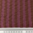 Seersucker – Brick and Dark Pink Stripes