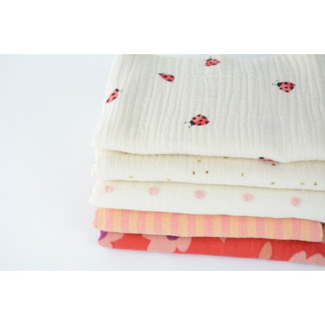 Fabric bundles No. 2963 AB 20cm, double gauze