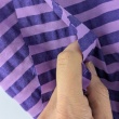 Seersucker – purple-plum Stripes