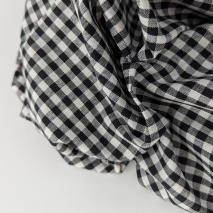 Cotton 100% double-sided black vichy check 0,5cm (2)