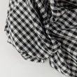 Cotton 100% double-sided black vichy check 0,5cm (2)