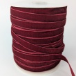 Burgundy velvet ribbon, 10mm