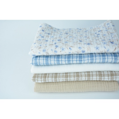 Fabric bundles No. 3031 AB 20cm, double gauze Fabric bundles No. 3031 AB 20cm, double gauze