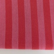 Double-sided 1 cm stripes, 100% cotton, pink-red