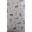 100% cotton poplin, cats in Paris