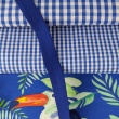Cotton 100% double-sided, 3mm vichy check, royal blue