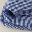 Cotton 100% double-sided, 3mm vichy check, royal blue