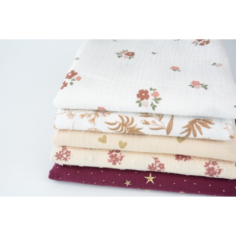 Fabric bundles No. 2962 AB 30cm, double gauze