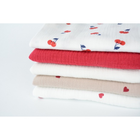 Fabric bundles No. 2907 AB 20cm, double gauze