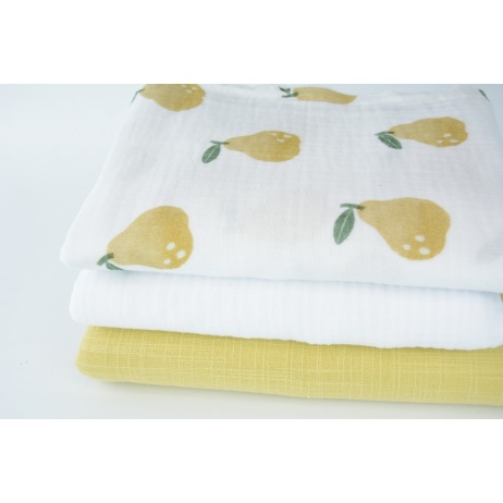 Fabric bundles No. 2539 AB 90cm, double gauze