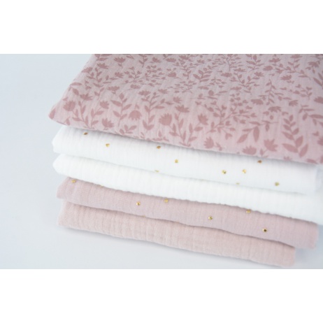 Fabric bundles No. 2809 AB 40cm, Double Gauze