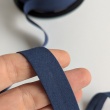 Cotton bias binding navy