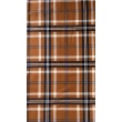 Cotton flannel, caramel check