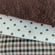 Double-Sided Check Fabric with Mini Houndstooth