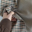 Double-Sided Check Fabric with Mini Houndstooth