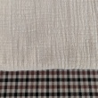 Double-Sided Check Fabric with Mini Houndstooth