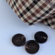 Double-Sided Check Fabric with Mini Houndstooth