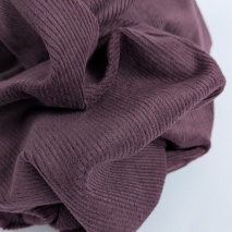 Cotton Corduroy with Spandex – 320 g/m², plum