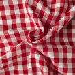 Cotton 100% double-sided red No 2 vichy check 1cm