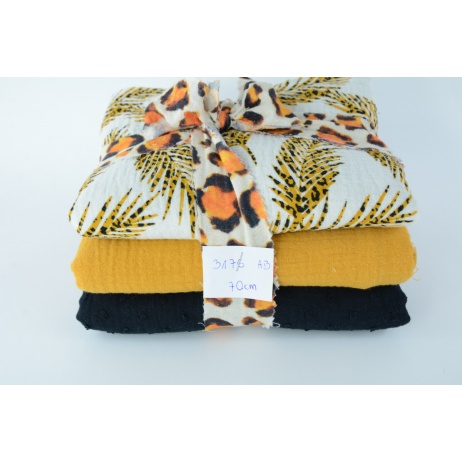 Fabric bundles No. 2935 AB 70cm double gauze